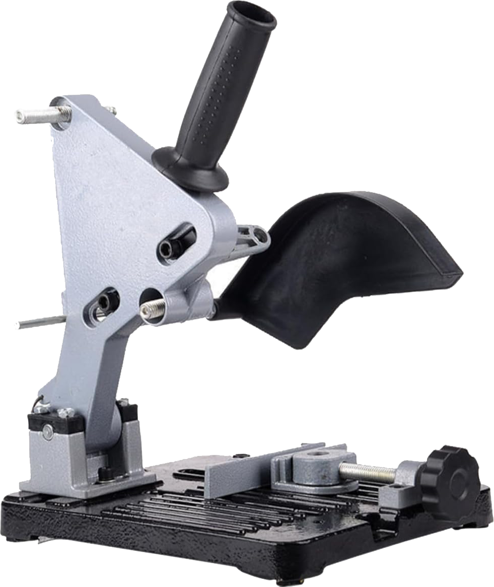 OZNALA Angle Grinder Stand Fixed Bracket Holder Cutter Support Cast Iron Base 100