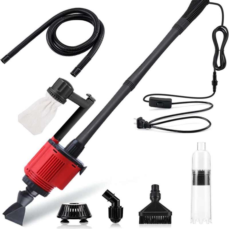 Buy OZNALA Aquarium Electric Siphon Pump Vacuum Cleaner Fish Tank Clean