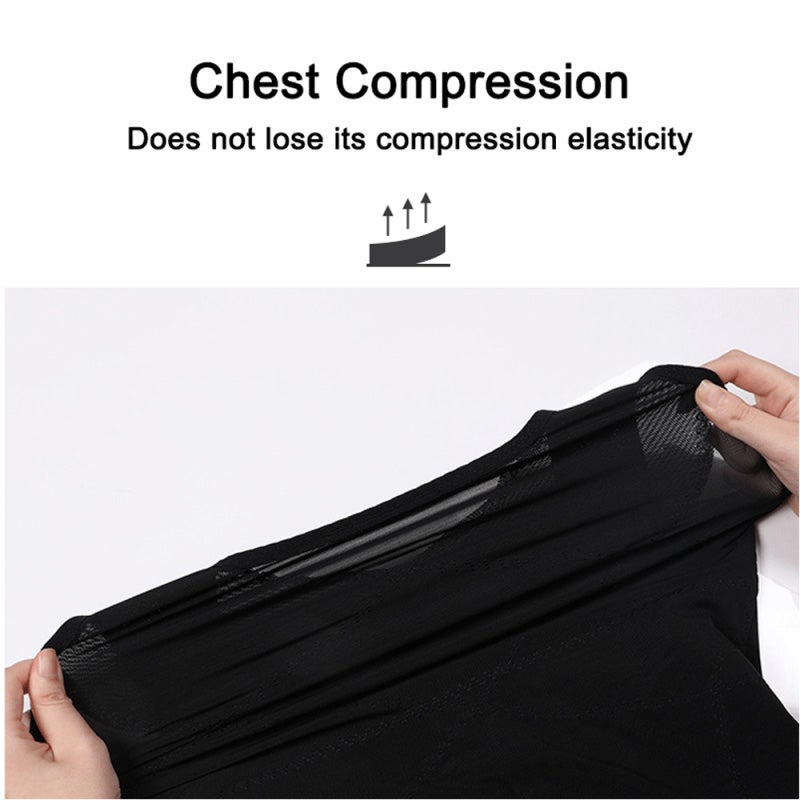 Buy OZNALA Mens Slimming Body Shaper Underwear Corset Compression Vest  Singlet Dad Bod - MyDeal