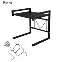 OZNALA Oven Microwave Shelf Kitchen Organiser Storage Rack Holder Adjustable Stand Home