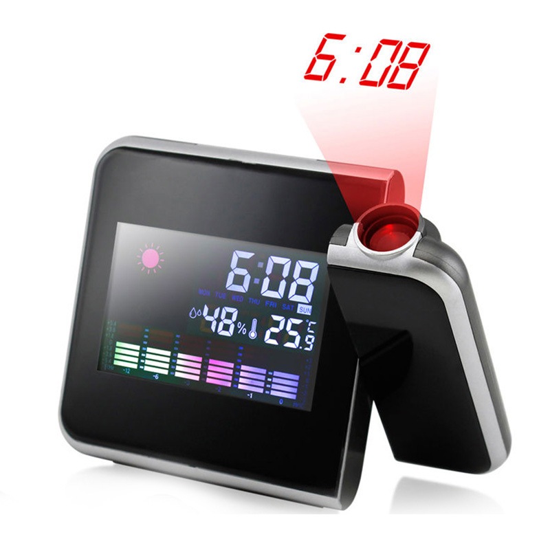 Buy OZNALA Projection Digital Alarm Clock for Bedroom, Atomic Clock