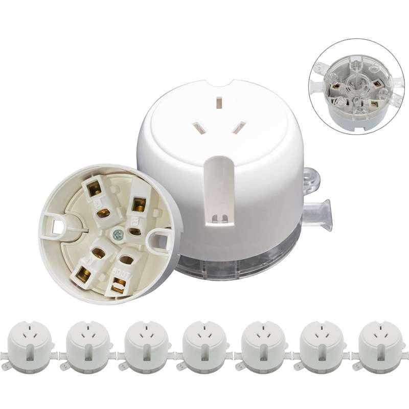 Buy OZNALA Surface Socket Plug Base 10A Electrical Outlet For LED