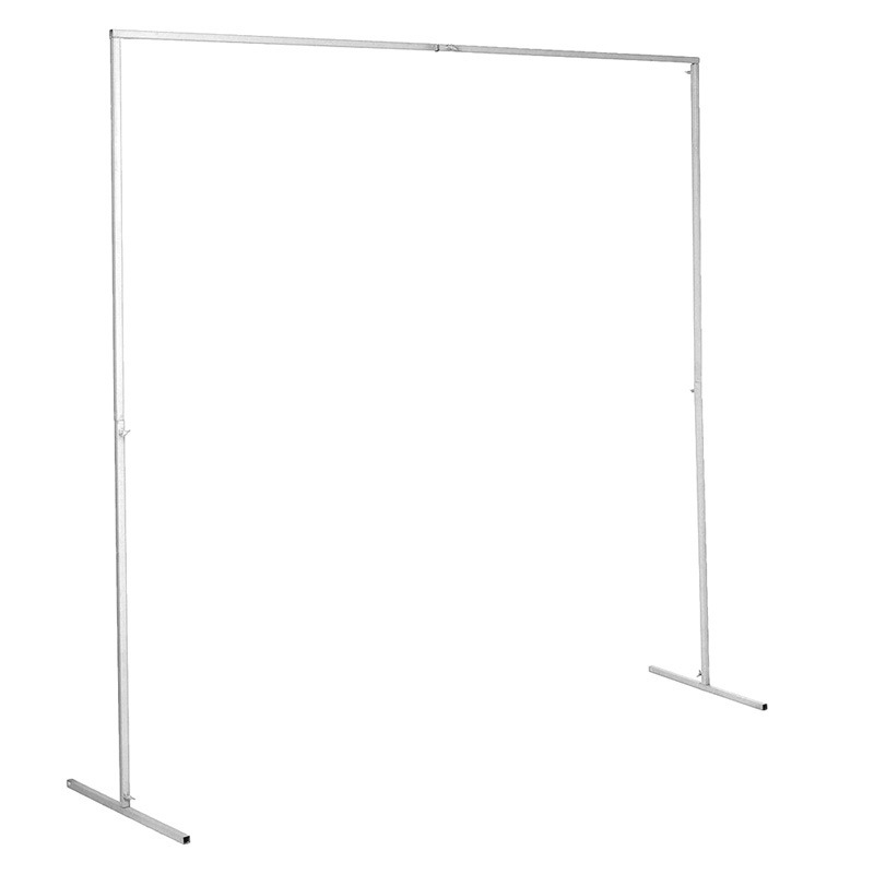 Buy Wedding White Square Backdrop Flower Display Stand Background 2M