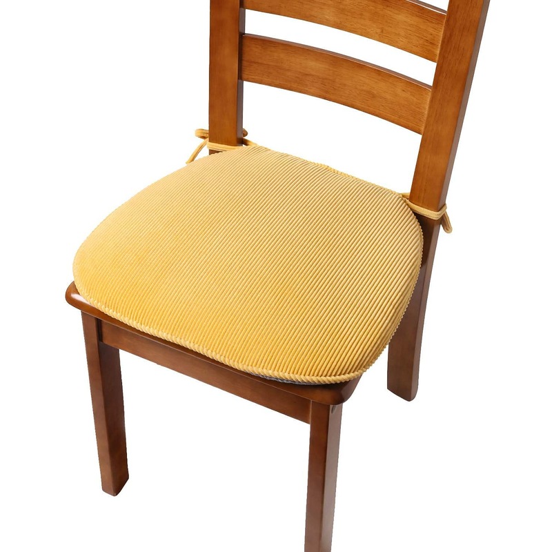 Buy Indoor Chair Pad with Ties, Dining Chair Pads, Non Slip Seat