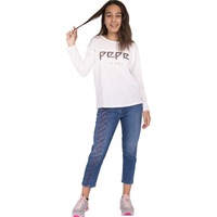 Pepe Jeans Girls Marge Slim Jeans Blue