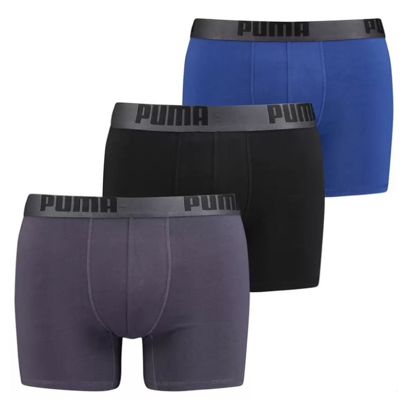 Buy 12 x PUMA Men's Boxer Brief Underwear Blue Black Grey 1056392