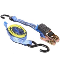 3X JMV Ratchet Tie Down 25mm x 4M 2x S Hooks Heavy Duty 450kg LC