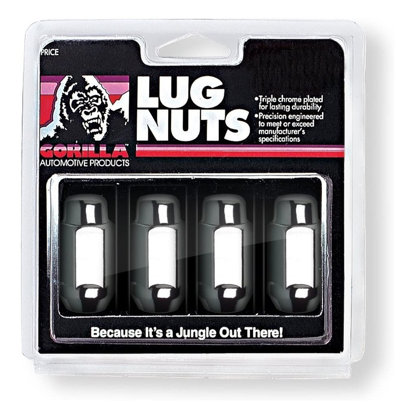 Buy 4 x GORILLA Acorn Bulge Lugs Nuts 14mm x 1.5mm Thread MyDeal
