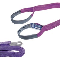 BEAVER - 1T x 15M - Flat Lifting Slings - 2Ply - Violet