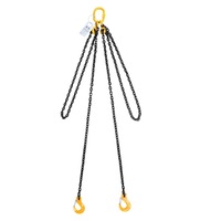 BUNZL GR80 Chain Sling - 2-Leg - 8mm x 5m - WLL 3500kg - CSA08253525