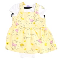 DISNEY 2pc Baby's Winnie The Pooh Outfit Set - Yellow and White