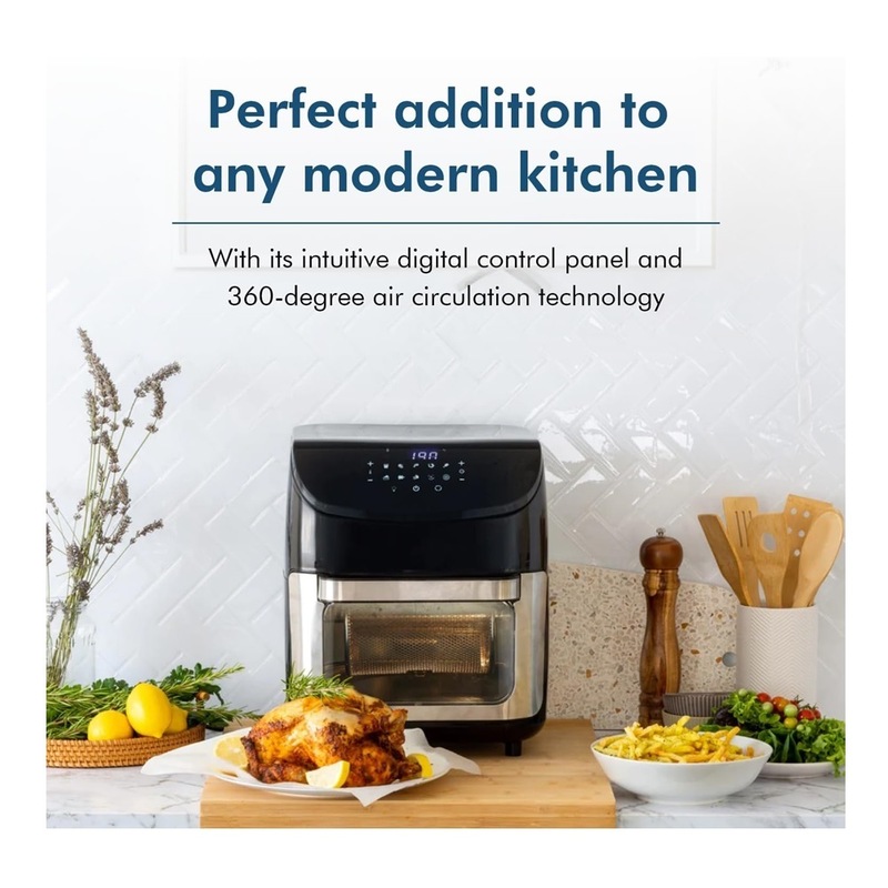 Buy HEALTHY CHOICE 12L Digital Air Fryer Oven With 7 Preset Cooking