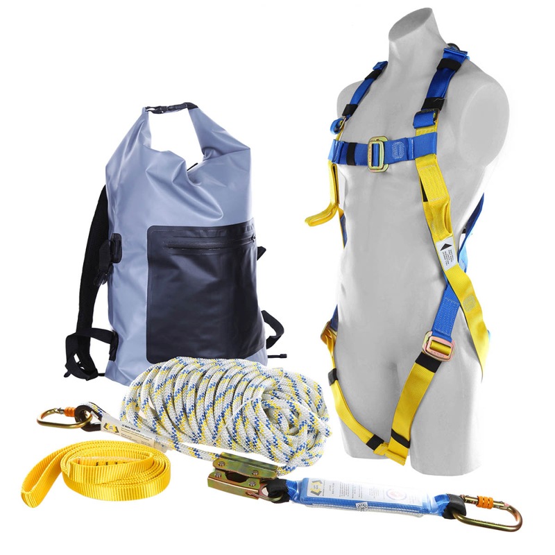 Buy LIFT SAFE Roofers Kit with Full Safety Harness, Kernmantle Rope