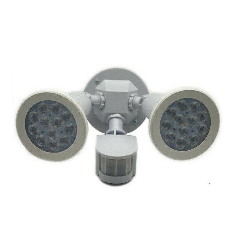 LV Luce 20W Twin Security Garage Spot Flood Light Outdoor Sensor