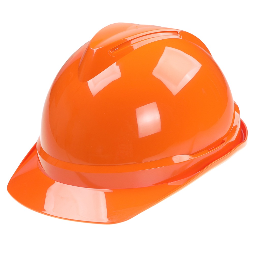 MSA V Gard Hard Safety Hat  Orange Available in Bulk Pack 