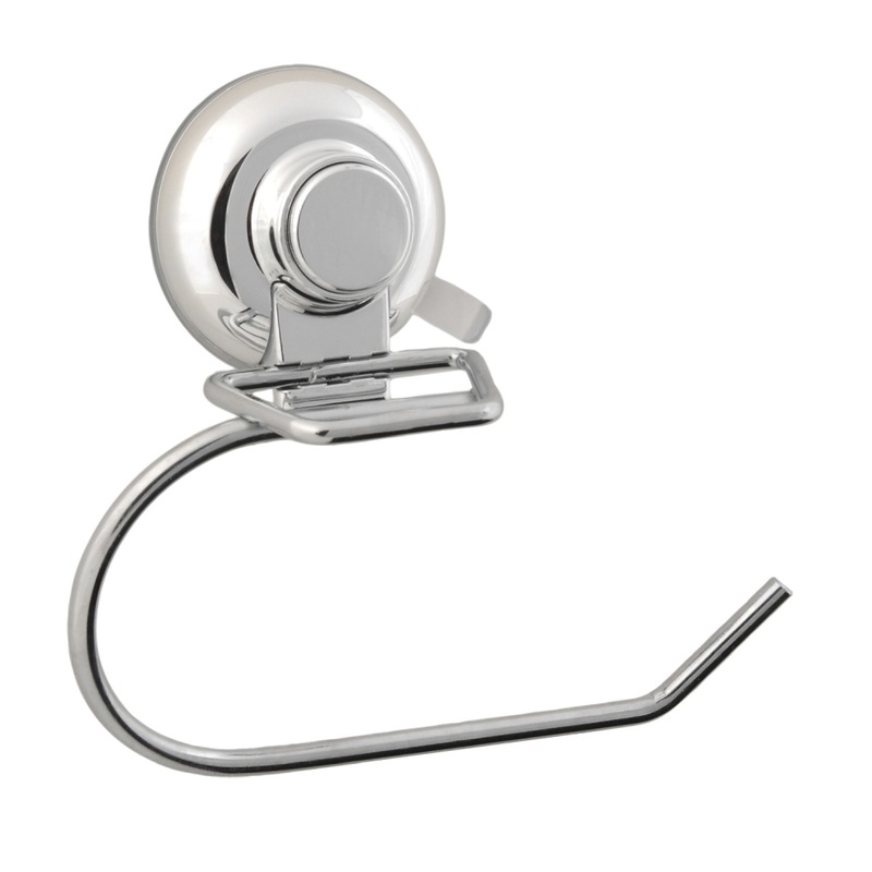 Buy NALEON Classic Chrome Suction Toilet Roll Holder MyDeal