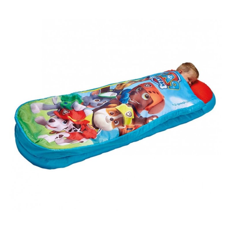 Paw Patrol My First ReadyBed - 2 in 1 toddler sleeping bag and inflatable  air bed in a bag with a pump