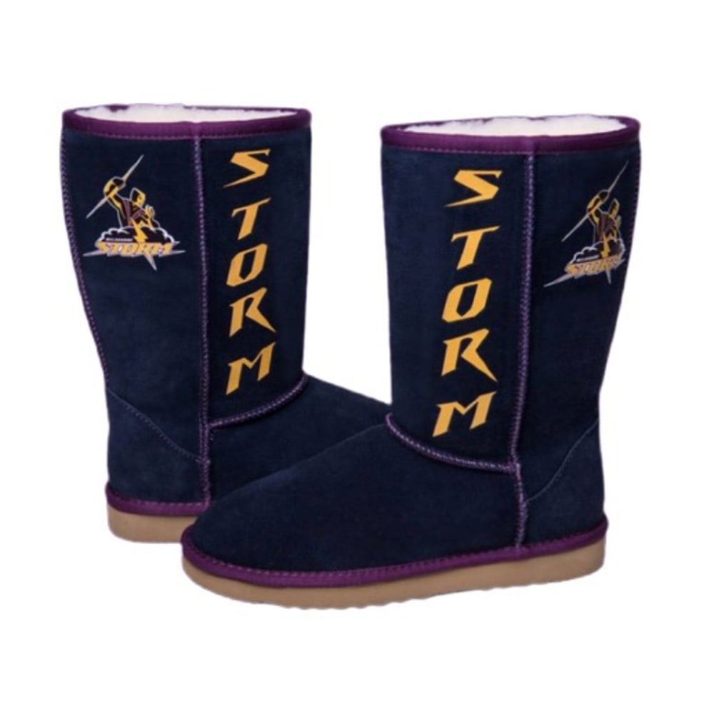 Buy TEAM UGGS Unisex NRL Ugg Boots Melbourne Storm MyDeal