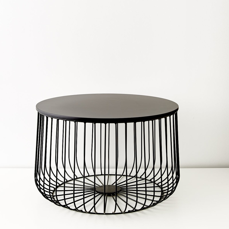 Buy Black Wire Coffee Table MyDeal