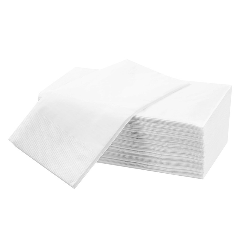 Buy 1000 x PLAIN WHITE PAPER 2PLY DINNER NAPKIN 40cm Catering Party ...