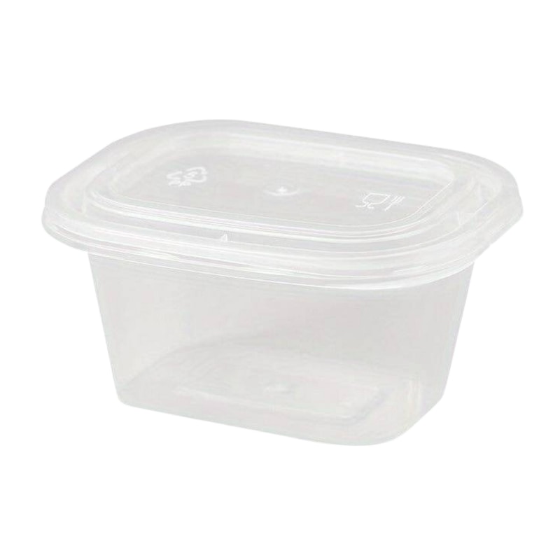 Buy 108 x REUSABLE MINI FOOD STORAGE CONTAINERS 250mL - Small Plastic ...