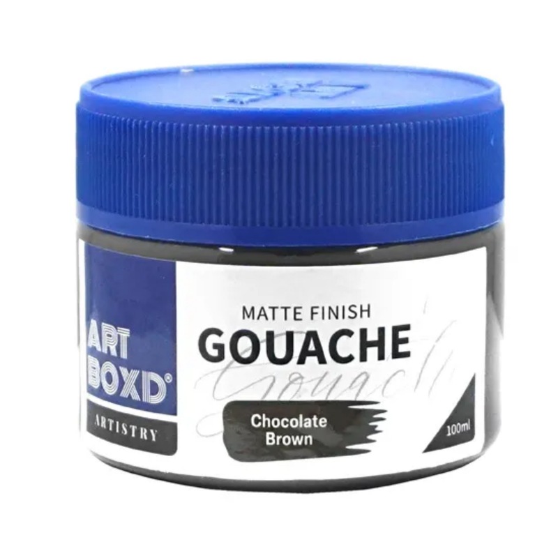 Buy 12 x Art Box Chocolate Premium Gouache Paint 100mL Art Craft Paints
