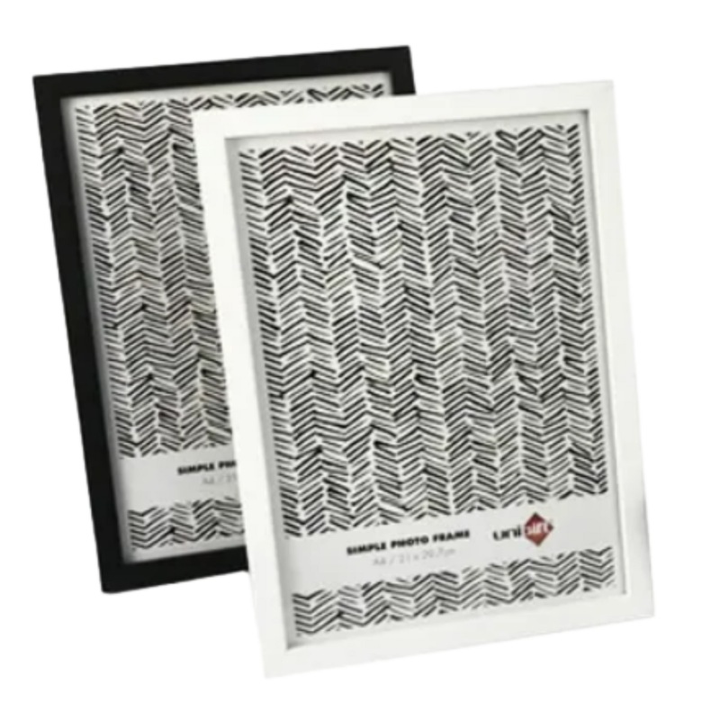 Buy 12 x CLASSIC PICTURE FRAME A4 Size Black & White Photo Frames Art