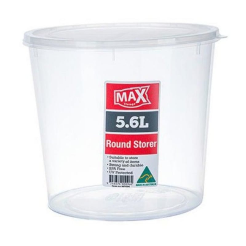 Buy 12 x Max Storage Round Food Storer 10L - Kitchen Pantry Keep Fresh ...