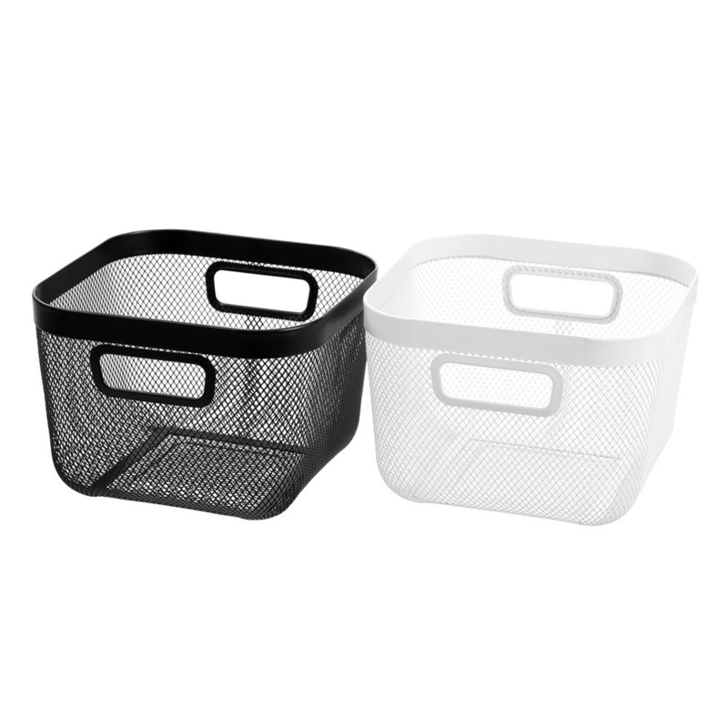Buy 12 x MESH STORAGE BASKETS w/ BUILT HANDLE Home Décor Pantry