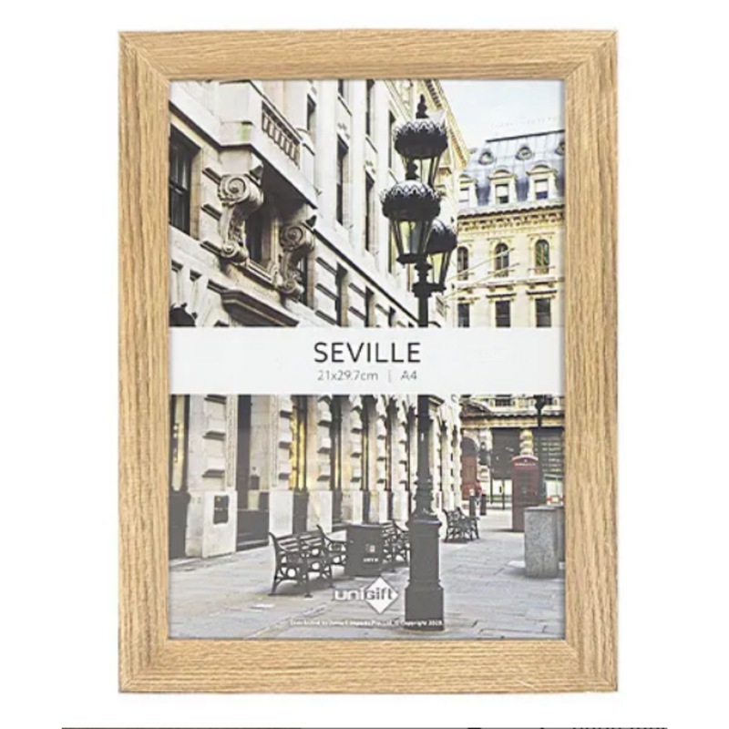 Buy 12 x NATURAL PHOTO PICTURE FRAME A4 SIZE Picture Frames Set Photo