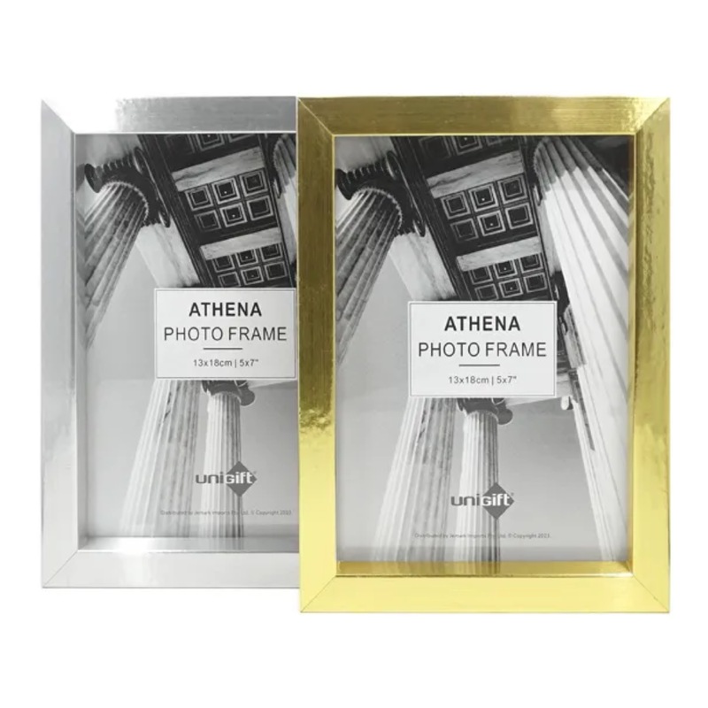 Buy 12 x PICTURE FRAME SET 5x7" Gold & Silver Picture Display Table