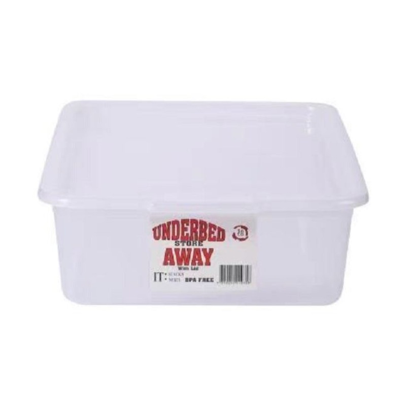 Buy 12 x PLASTIC UNDERBED STORAGE TUB 12L Crate Container