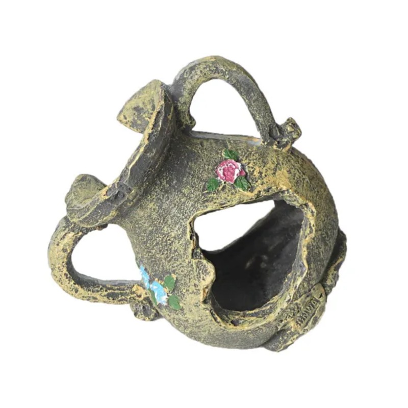 Buy 12 x RESIN ANCIENT URN AQUARIUM DECOR Fish Tank Ornaments Hideout