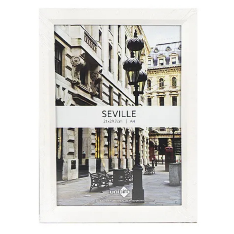 Buy 12 x WHITE PHOTO PICTURE FRAME A4 SIZE Picture Frames Set Photo