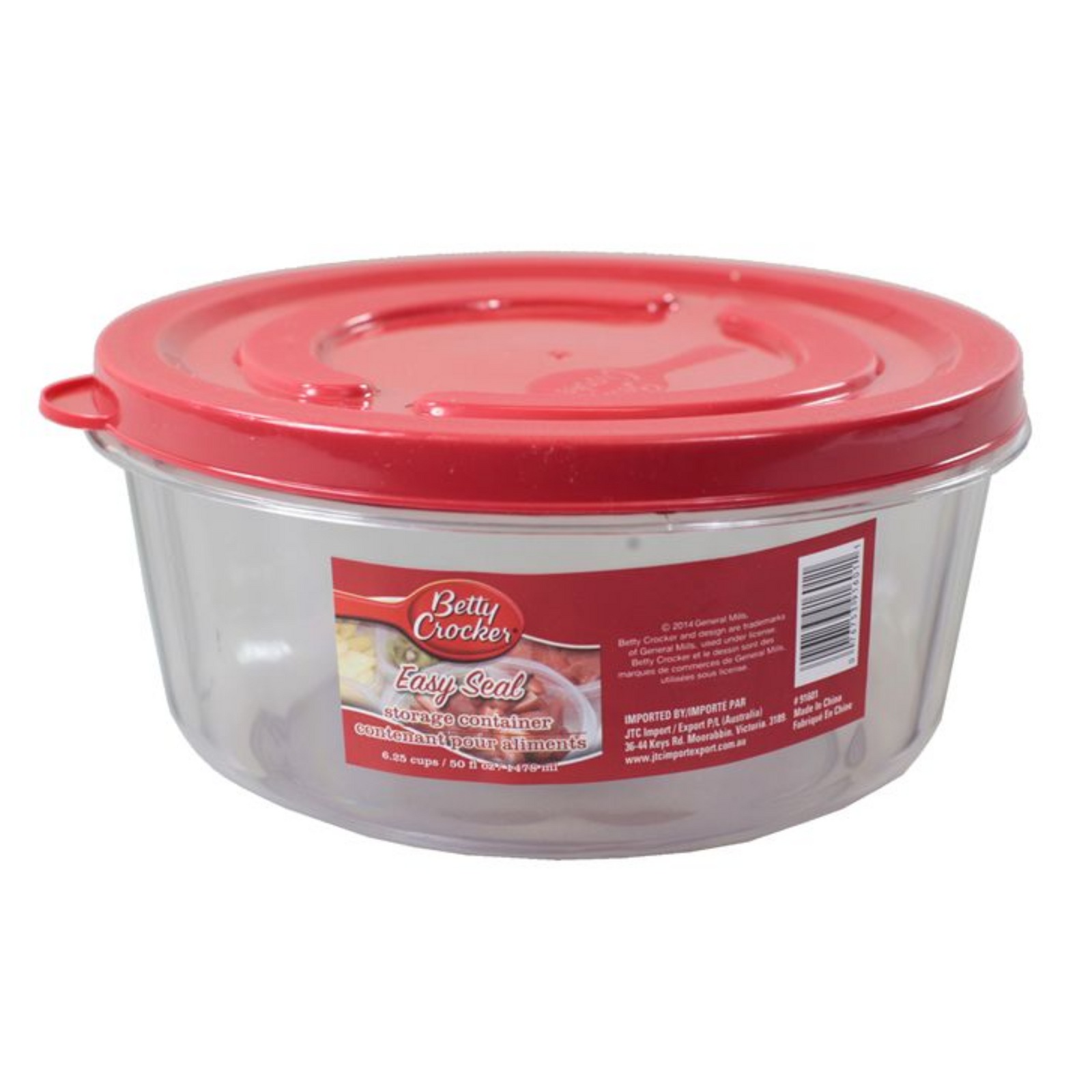 Buy 24 X BETTY CROCKER Plastic Food Storage Containers 1.5L - Meal Prep ...