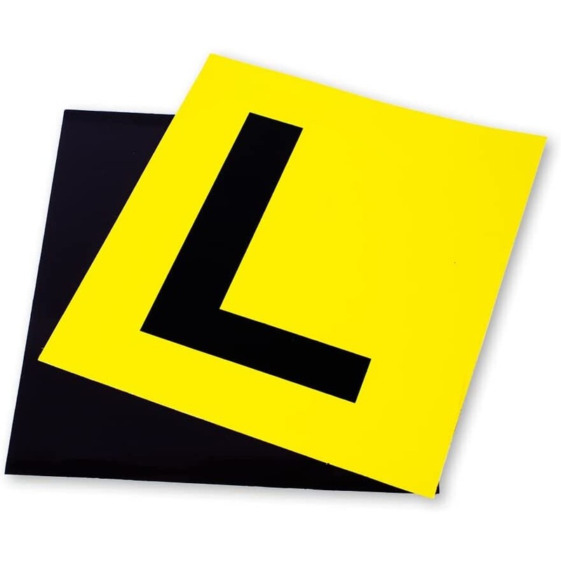 Buy 24 x YELLOW L PLATES Standard Size Learner Driver Plate