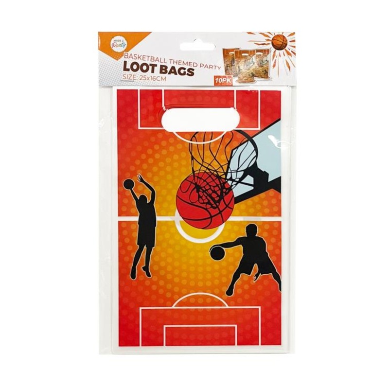 Buy 240 x Basket Ball Themed Loot Bags - Kids Loot Bag Toys Classroom ...