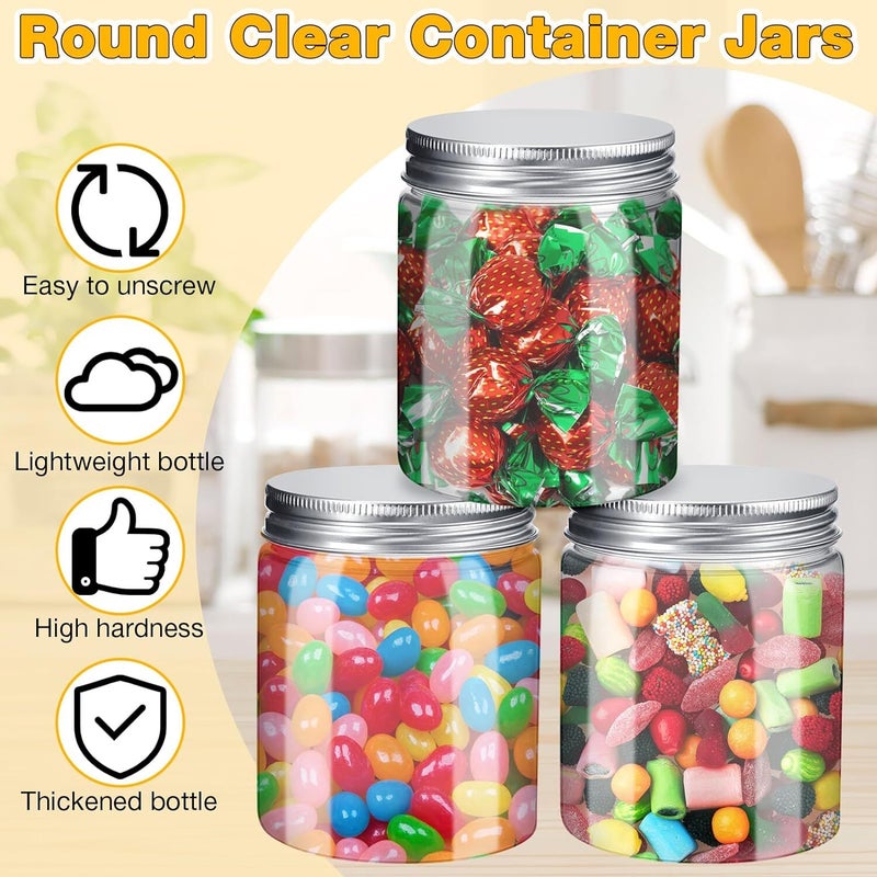 Glass Jars :: Round Glass Jars :: Round Glass Jars - 200ml- Glass Jars with  5 Lid Colour Options - Beekeeping Supplies Australia