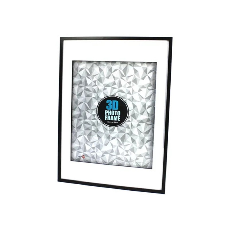 Buy 4 x BLACK 3D POSTER FRAME 50x70cm 3D Picture Frame Photo Frames