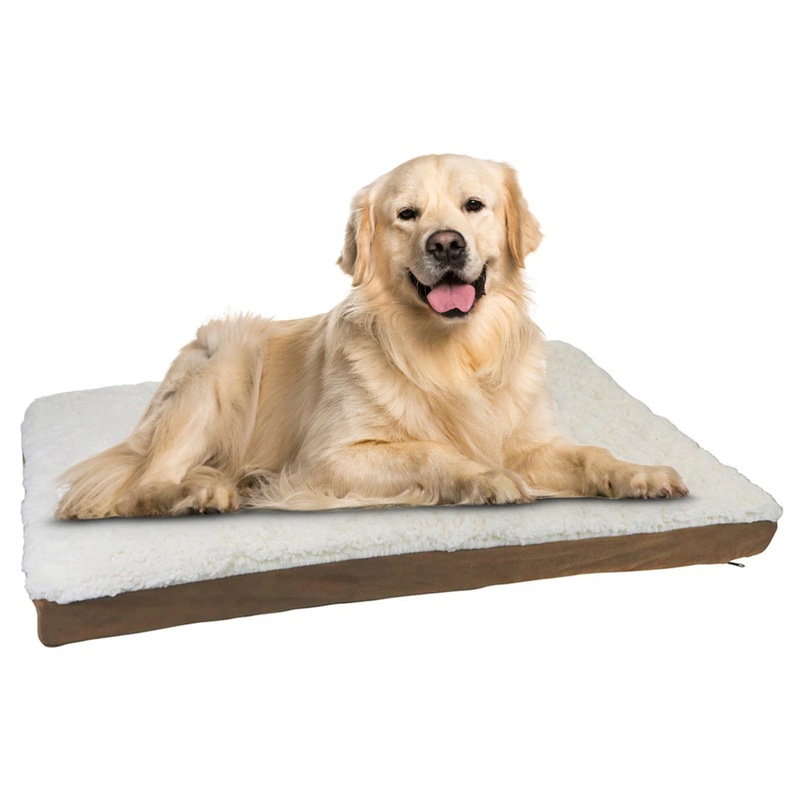 Buy 4 x BROWN ORTHOPEDIC PET BED 100cm Washable Foam Egg Crate Dog