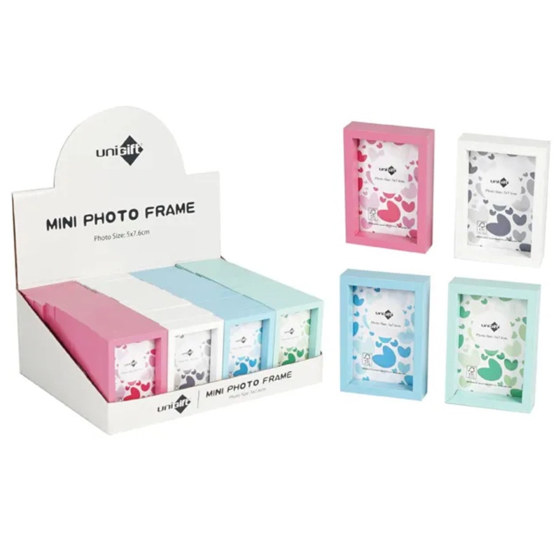 Buy 40 x MINI CLASSIC PICTURE FRAME 5x7cm Kids Multi Colour Photo