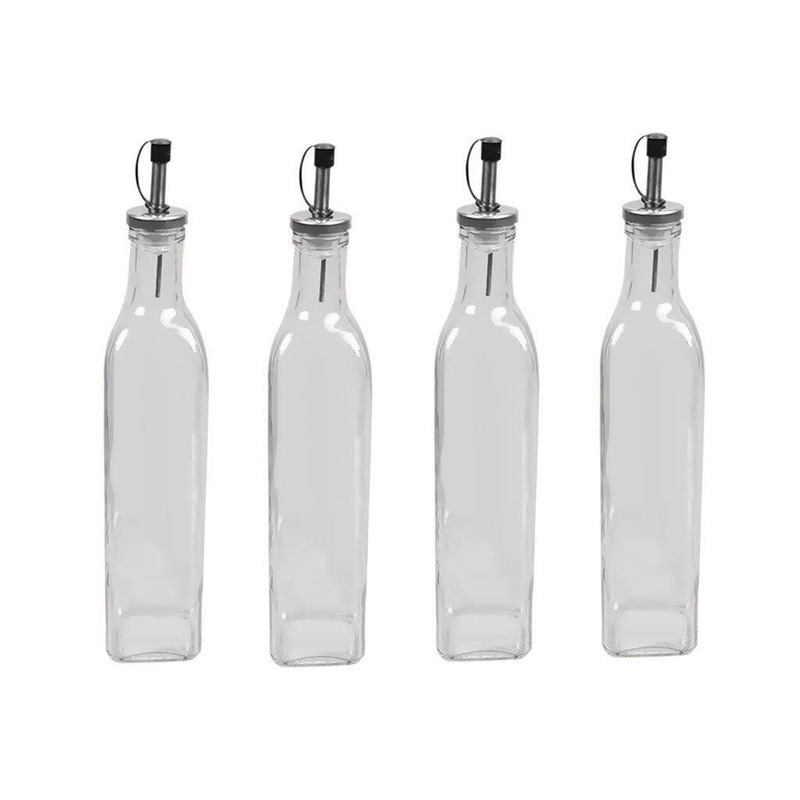 Buy 48 x GLASS OIL & VINEGAR BOTTLE 20cm Olive Oil Vinaigrette