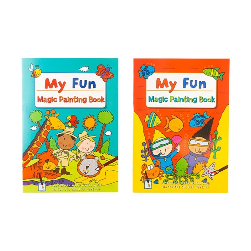 Buy 48 x MAGIC PAINTING BOOKS FOR KIDS Prep Kindergarten Drawing Activity Books MyDeal