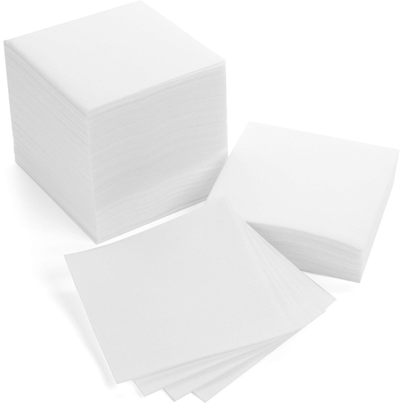 Buy 480 x PLAIN WHITE 2PLY PAPER LUNCH NAPKINS 30 x 30cm Catering Party
