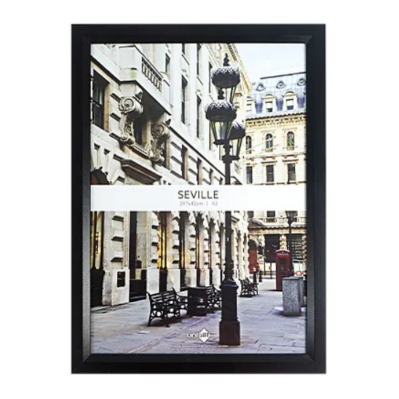 Buy 6 x BLACK PHOTO PICTURE FRAME A3 SIZE Picture Frames Set Photo