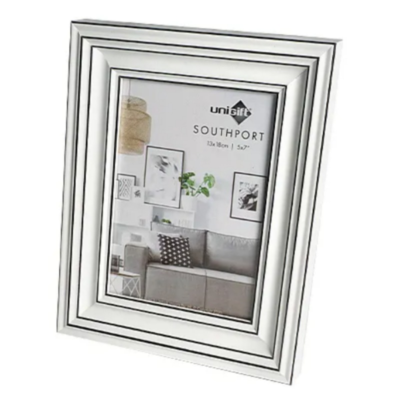 Buy 6 x FRENCH COUNTRY STYLE PICTURE FRAME 13x18cm Weathered White Wood Photo Frame with Glass