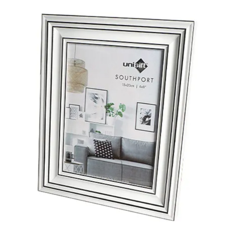 Buy 6 x FRENCH COUNTRY STYLE PICTURE FRAME 15x20cm Weathered White Wood Photo Frame with Glass