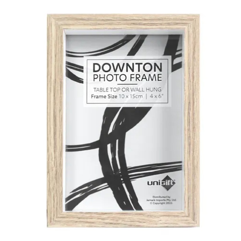 Buy 6 x NATURAL PICTURE FRAME SET 10x15cm Photo Display Frames Wall
