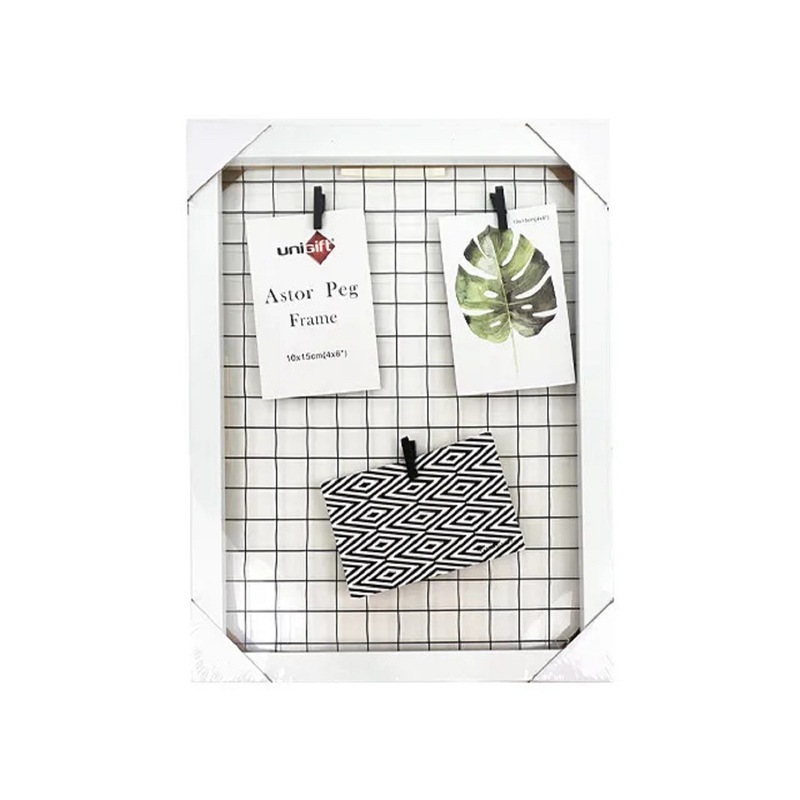 Buy 6 x WHITE FAMILY PICTURE FRAME COLLAGE 35x45cm Hanging Photo Frames