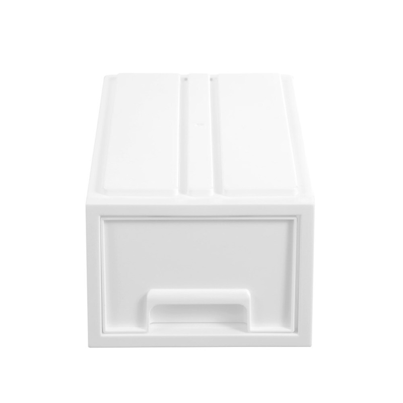Buy 9 x STACKABLE ORGANISING DESK DRAWERS 14x26x11cm Small White